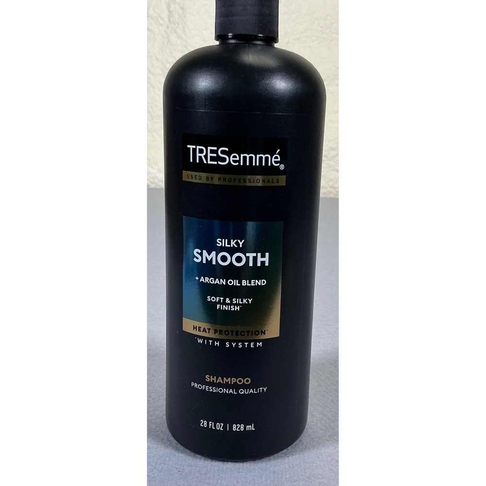 TRESemme Silky‎ Smooth Shampoo Argan Oil 28oz Frizz Control Pump